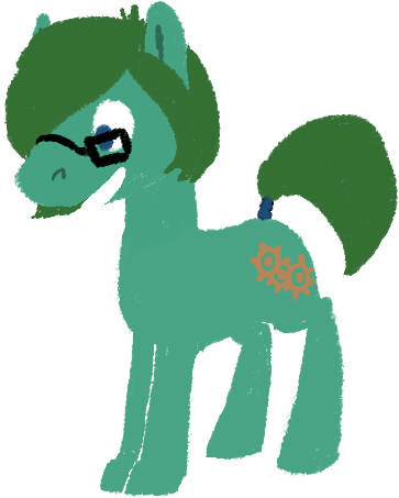 Size: 363x453 | Tagged: safe, artist:tempusfidgets, deleted from derpibooru, derpibooru import, oc, oc:tempus fidgets, earth pony, pony, lineless, male, simple background, solo, transparent background