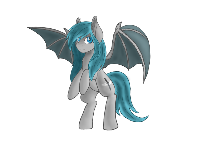 Size: 5000x3500 | Tagged: safe, artist:yognaughtsteve, derpibooru import, oc, oc:midnight dagger, bat pony, pony, simple background, solo, transparent background