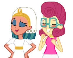 Size: 926x734 | Tagged: safe, artist:ktd1993, derpibooru import, posey shy, somnambula, equestria girls, blushing, crack shipping, equestria girls-ified, female, infidelity, lesbian, shipping, shynambula