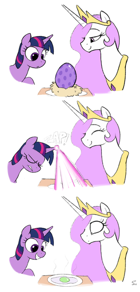 Size: 2040x4233 | Tagged: safe, artist:selenophile, derpibooru import, princess celestia, spike, twilight sparkle, alicorn, pony, unicorn, abortion, abuse, accidental death, accidental murder, bad end, comic, death, egg, female, filly, filly twilight sparkle, magic, murder, oh no, pink-mane celestia, shocked, spike's egg, spikeabuse, sunny side up, wide eyes, younger