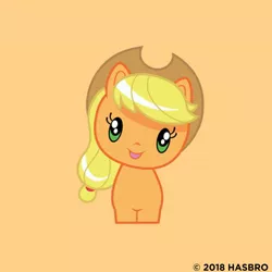 Size: 1080x1080 | Tagged: safe, derpibooru import, official, applejack, pony, applejack month, cutie mark crew, solo, toy