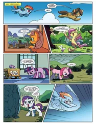 Size: 768x1024 | Tagged: safe, artist:pencils, derpibooru import, idw, applejack, fluttershy, hoops, pinkie pie, rainbow dash, rarity, twilight sparkle, earth pony, pegasus, pony, unicorn, the cutie mark chronicles, spoiler:comic, spoiler:comicidw2020, blank flank, colt, comic, egg, female, filly, filly applejack, filly fluttershy, filly pinkie pie, filly rainbow dash, filly rarity, filly twilight sparkle, foal, male, mane six, official comic, preview, speech bubble, spike's egg, younger