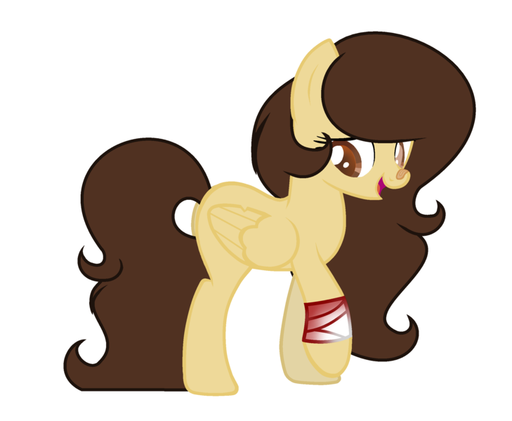 Size: 2369x1949 | Tagged: safe, artist:rachelclaraart, derpibooru import, oc, oc:anita, pegasus, pony, female, mare, simple background, solo, transparent background