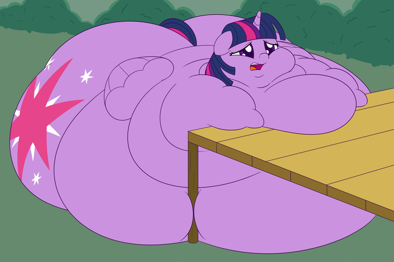 Size: 3000x2000 | Tagged: questionable, artist:felsette, derpibooru import, twilight sparkle, twilight sparkle (alicorn), alicorn, pony, bingo wings, chubby cheeks, double chin, fat, fat fetish, fat wings, female, fetish, flabby chest, high res, immobile, mare, morbidly obese, neck roll, obese, rolls of fat, sad, solo, squishy, table, twilard sparkle, wings