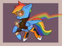 Size: 1280x960 | Tagged: safe, artist:magiak416, derpibooru import, rainbow dash, pegasus, pony, alternate hairstyle, clothes, cosplay, costume, crossover, cute, dashabetes, female, goggles, heart eyes, mare, overwatch, profile, rainbow tracer, solo, tracer, wingding eyes