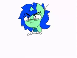 Size: 512x387 | Tagged: safe, artist:chillywilly, derpibooru import, oc, oc:chilly willy, pony, bust, silly face