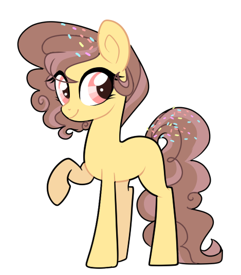 Size: 469x536 | Tagged: safe, artist:spectrumnightyt, derpibooru import, oc, oc:sweet biscuit, earth pony, pony, female, mare, offspring, parent:cheese sandwich, parent:fluttershy, parents:fluttersandwich, simple background, solo, transparent background