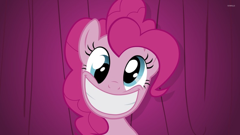 Size: 1920x1080 | Tagged: safe, derpibooru import, pinkie pie, earth pony, pony, the ticket master, derp, smiling