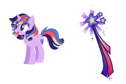 Size: 864x576 | Tagged: safe, artist:thepegasisterpony, derpibooru import, oc, oc:valhalla stardust, pony, base used, magical lesbian spawn, offspring, parent:princess cadance, parent:twilight sparkle, parents:twidance, solo