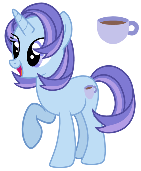 Size: 1280x1547 | Tagged: safe, artist:galaxyemotion, derpibooru import, oc, oc:tea time, pony, unicorn, female, magical lesbian spawn, mare, offspring, parent:starlight glimmer, parent:trixie, parents:startrix, simple background, solo, transparent background