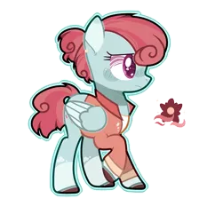 Size: 1965x2109 | Tagged: safe, artist:jxst-alexa, derpibooru import, oc, pegasus, pony, clothes, female, magical lesbian spawn, mare, offspring, parent:posey shy, parent:windy whistles, parents:windyshy, shirt, simple background, solo, transparent background