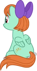 Size: 5000x9484 | Tagged: safe, artist:luckreza8, derpibooru import, peppermint goldylinks, pegasus, pony, best gift ever, mystery voice, absurd resolution, background pony, cute, female, friendship student, happy, mare, peppermint adoralinks, vector