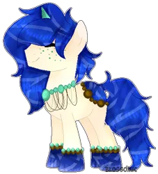 Size: 394x434 | Tagged: artist:blossomic, derpibooru import, male, oc, original species, pond pony, safe, simple background, solo, stallion, transparent background