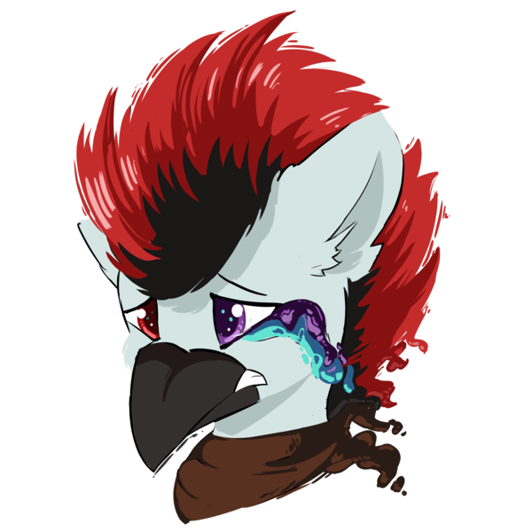 Size: 3001x3001 | Tagged: safe, artist:beardie, derpibooru import, oc, unofficial characters only, gryphon, bust, portrait