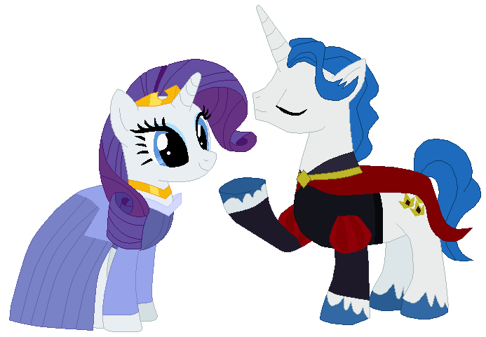 Size: 693x481 | Tagged: safe, artist:disneymarvel96, derpibooru import, fancypants, rarity, pony, clothes, cosplay, costume, female, male, raripants, shipping, straight, the sleeping beauty