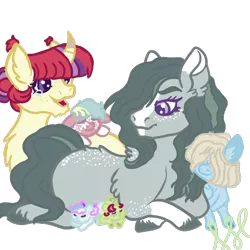 Size: 600x600 | Tagged: safe, artist:cringequeen-universe, derpibooru import, marble pie, oc, oc:blue marbles, oc:galaxia, oc:rubeous apple, oc:wind-blade, earth pony, pony, unicorn, aunt and nephew, baby, baby pony, chest fluff, colt, curved horn, family, female, filly, freckles, hair over eyes, hair over one eye, horn, lesbian, magical lesbian spawn, male, marblemoon, mare, offspring, parent:big macintosh, parent:limestone pie, parent:marble pie, parent:moondancer, parent:zephyr breeze, parents:marblemac, parents:marblemoon, parents:zephyrstone, shipping, simple background, socks (coat marking), step-mother, transparent background, unshorn fetlocks