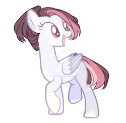 Size: 1280x1248 | Tagged: safe, artist:maddeadunicorn, derpibooru import, oc, oc:milky, pegasus, pony, deviantart watermark, female, mare, obtrusive watermark, simple background, solo, transparent background, watermark