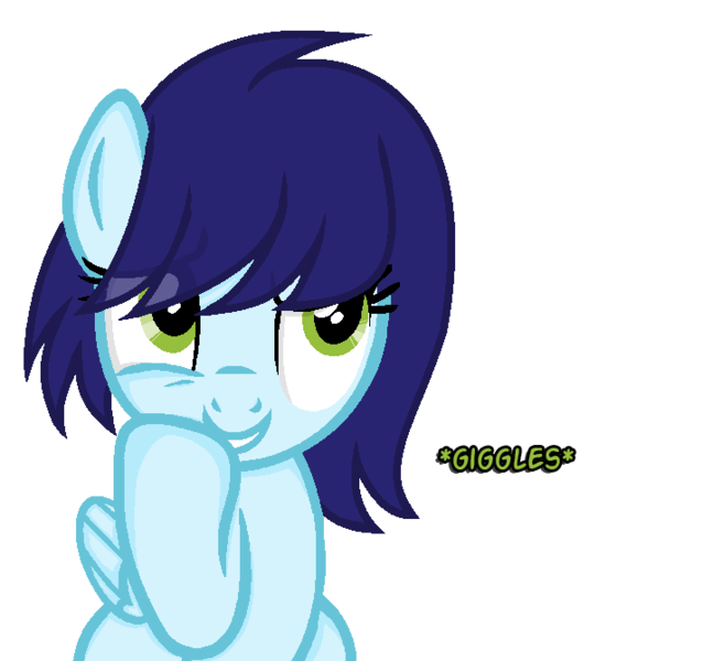 Size: 712x670 | Tagged: safe, artist:sapphireartemis, derpibooru import, oc, oc:sapphire skies, pegasus, pony, female, mare, simple background, solo, transparent background, white outline