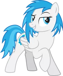 Size: 2021x2440 | Tagged: safe, artist:lightning stripe, derpibooru import, oc, oc:snow fury, pegasus, pony, blue, blue eyes, blue hair, blue mane, cutie mark, female, mare, request, requested art, show accurate, simple background, solo, transparent background, white, white coat, wings