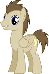 Size: 3962x6000 | Tagged: safe, artist:chainchomp2, derpibooru import, crescent pony, mane moon, pegasus, pony, absurd resolution, background pony, male, simple background, smiling, solo, stallion, transparent background, vector