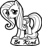 Size: 139x150 | Tagged: safe, derpibooru import, fluttershy, pegasus, pony, fallout equestria, fallout equestria: commonwealth, fanfic, black and white, fanfic art, female, grayscale, hooves, mare, ministry mares, ministry mares statuette, monochrome, picture for breezies, simple background, solo, statuette, transparent background, wings