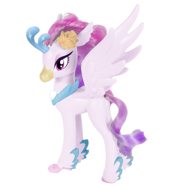 Size: 900x900 | Tagged: classical hippogriff, derpibooru import, edit, hair, hippogriff, my little pony: the movie, photoshop, queen novo, safe, toy, unofficial