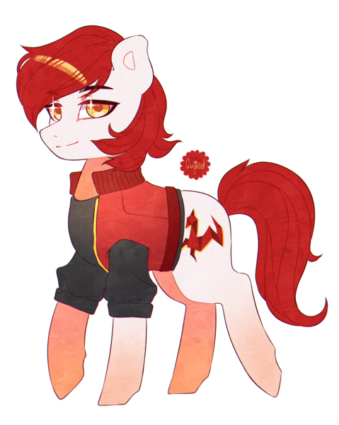 Size: 1925x2412 | Tagged: safe, artist:svpernxva, derpibooru import, oc, oc:ryujin orikami, unofficial characters only, earth pony, pony, clothes, simple background, transparent background