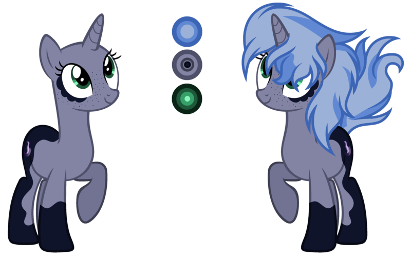 Size: 3420x2160 | Tagged: safe, artist:diamond-chiva, derpibooru import, oc, oc:moonlight lila, pony, unicorn, bald, female, mare, offspring, parent:good king sombra, parent:king sombra, parent:princess luna, parents:lumbra, reference sheet, simple background, solo, transparent background