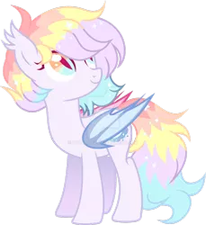 Size: 1024x1117 | Tagged: safe, artist:kojibiose, derpibooru import, oc, oc:lunar party, bat pony, pony, deviantart watermark, female, mare, obtrusive watermark, simple background, solo, transparent background, watermark