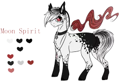 Size: 858x580 | Tagged: safe, artist:lunawolf28, derpibooru import, oc, oc:moon spirit, pony, unicorn, female, mare, reference sheet, simple background, solo, transparent background