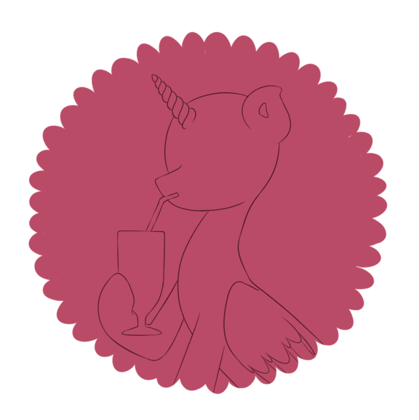 Size: 900x902 | Tagged: safe, artist:svpernxva, derpibooru import, pony, commission, drink, drinking, simple background, sketch, transparent background, your character here