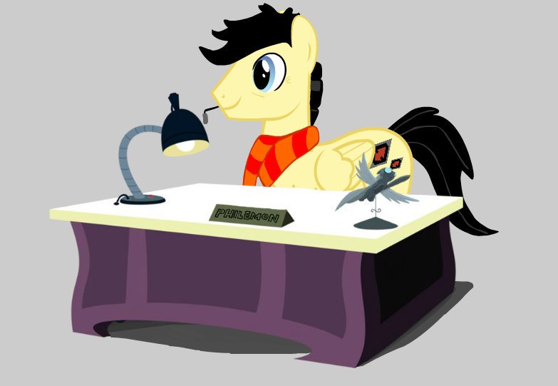Size: 783x541 | Tagged: safe, artist:watching lizard, derpibooru import, oc, unofficial characters only, pony, desk, old, solo