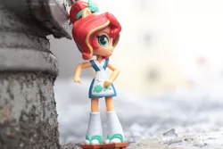 Size: 6000x4000 | Tagged: safe, artist:artofmagicpoland, derpibooru import, sunset shimmer, equestria girls, doll, equestria girls minis, eqventures of the minis, solo, sunset sushi, toy