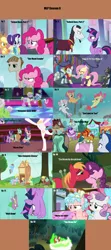 Size: 1760x3958 | Tagged: safe, artist:nightshadowmlp, derpibooru import, edit, edited screencap, screencap, apple bloom, applejack, big bucks, big macintosh, chancellor neighsay, cozy glow, crackle cosette, firelight, fluttershy, jack pot, mudbriar, ocellus, on stage, pinkie pie, princess celestia, queen chrysalis, rainbow dash, rarity, raspberry beret, sandbar, scootaloo, silverstream, smoky, smoky jr., spike, starlight glimmer, stellar flare, sugar belle, sunburst, sweetie belle, twilight sparkle, twilight sparkle (alicorn), valley glamour, yona, alicorn, dragon, earth pony, pegasus, pony, seapony (g4), unicorn, fake it 'til you make it, grannies gone wild, horse play, marks for effort, molt down, non-compete clause, school daze, season 8, surf and/or turf, the break up breakdown, the maud couple, the mean 6, the parent map, spoiler:s08, :i, cutie mark crusaders, disguise, disguised changeling, female, filly, house, hug, i mean i see, male, mane seven, mane six, mare, mlp season compilation, rope, sea-mcs, seaponified, seapony apple bloom, seapony scootaloo, seapony sweetie belle, season 8 compilation, species swap, stallion, wall of tags, winged spike