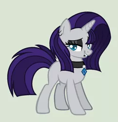 Size: 1024x1060 | Tagged: safe, artist:lavendersweet121, derpibooru import, oc, oc:midnight daze, pony, unicorn, female, magical lesbian spawn, mare, offspring, parent:princess luna, parent:rarity, parents:rariluna, simple background, smiling, solo