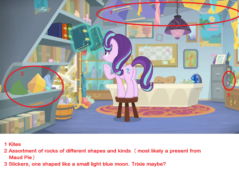 Size: 1020x766 | Tagged: safe, derpibooru import, edit, edited screencap, screencap, starlight glimmer, pony, unicorn, marks for effort, female, mare, solo, starlight's office