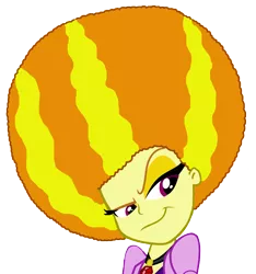 Size: 7114x7595 | Tagged: safe, artist:bigpurplemuppet99, artist:luckreza8, derpibooru import, adagio dazzle, equestria girls, absurd resolution, afro, alternate hairstyle