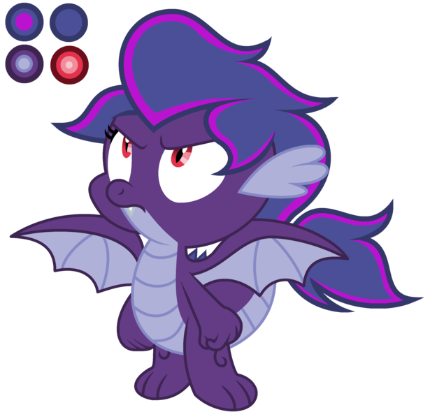 Size: 2832x2764 | Tagged: artist:diamond-chiva, derpibooru import, dragon, female, oc, oc:amethyst, safe, simple background, solo, transparent background