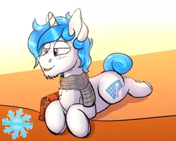 Size: 3679x2943 | Tagged: safe, artist:frostyb, derpibooru import, oc, oc:frost bright, unofficial characters only, pony, unicorn, blushing, hooves, male, solo, stallion
