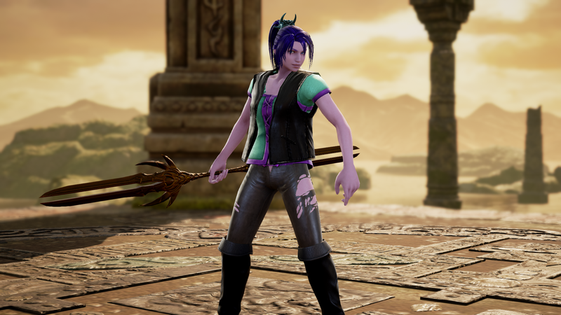 Size: 3840x2160 | Tagged: safe, derpibooru import, starlight glimmer, equestria girls, soul calibur, soul calibur vi, staff, staff of sameness, video game, weapon