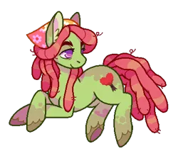 Size: 400x340 | Tagged: safe, artist:horsepaws, derpibooru import, tree hugger, earth pony, pony, colored pupils, cute, ear fluff, female, hooves, huggerbetes, mare, prone, simple background, solo, transparent background, underhoof