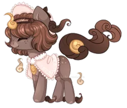 Size: 1024x873 | Tagged: safe, artist:takan0, derpibooru import, oc, unofficial characters only, earth pony, original species, pony, closed species, eyes closed, female, floating tail, mare, simple background, solo, solutai, transparent background