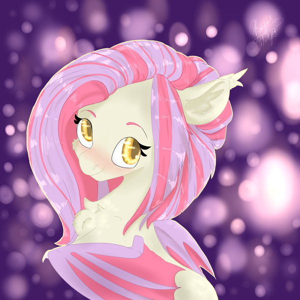 Size: 3750x3750 | Tagged: safe, artist:royalwolf1111, derpibooru import, oc, oc:duskie, bat pony, pony, bat pony oc, bat wings, cute, female, looking at you, solo, wings