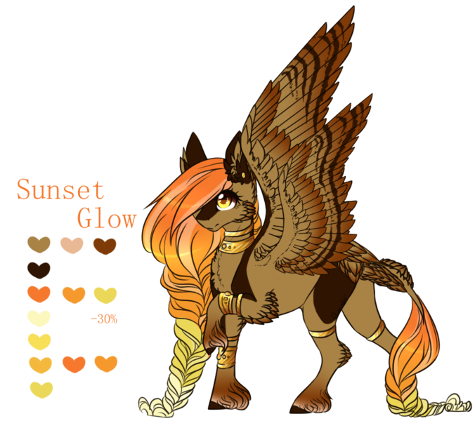 Size: 937x832 | Tagged: safe, artist:lunawolf28, derpibooru import, oc, oc:sunset glow, pegasus, pony, braid, female, mare, reference sheet, simple background, solo, transparent background