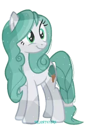 Size: 589x836 | Tagged: safe, artist:talentspark, derpibooru import, oc, oc:forest breeze, unofficial characters only, crystal pony, earth pony, pony, crystallized, female, mare, simple background, solo, transparent background