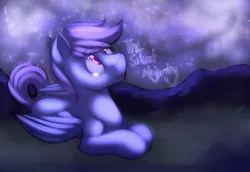 Size: 4000x2744 | Tagged: safe, artist:dripponi, artist:lattynskit, derpibooru import, oc, oc:windy dripper, unofficial characters only, pegasus, pony, male, night, night sky, sad, sky, solo, stars, teary eyes, text