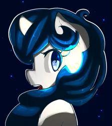 Size: 715x800 | Tagged: safe, artist:acharmingpony, derpibooru import, oc, unofficial characters only, pony, cute, looking at you, looking back, looking back at you, stars