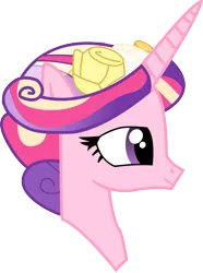 Size: 895x1206 | Tagged: safe, artist:a01421, derpibooru import, princess cadance, alicorn, pony, bust, female, mare, portrait, simple background, smiling, solo, transparent background, vector