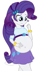 Size: 3992x6746 | Tagged: safe, artist:amoura7447symphony, derpibooru import, rarity, equestria girls, absurd resolution, belly, belly button, belly grab, big belly, fat, female, midriff, not pregnant, raritubby, simple background, solo, stuffed, trace, transparent background, vector