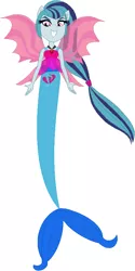 Size: 423x847 | Tagged: safe, artist:selenaede, artist:user15432, derpibooru import, sonata dusk, human, mermaid, equestria girls, base used, clothes, fin wings, fins, hasbro, hasbro studios, humanized, jewelry, mermaid tail, mermaidized, necklace, pendant, ponied up, pony ears, species swap, winged humanization, wings